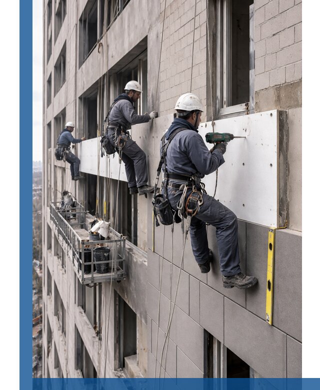 Монтаж фасадных термопанелей высокого качества в Карпинске