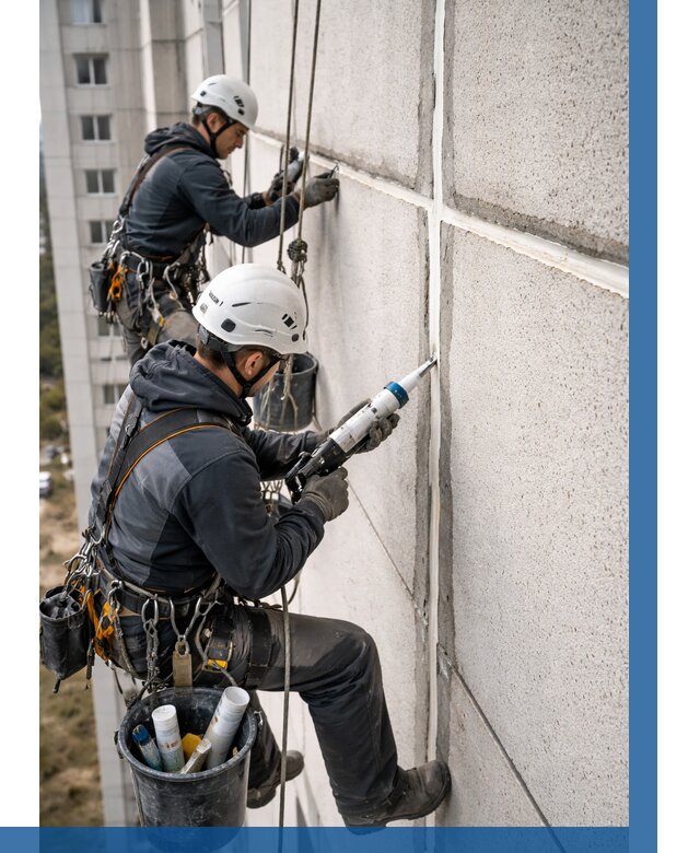 Герметизация межпанельных швов в Карпинске от 719 р. | ВЫСОТНИК-Кпн