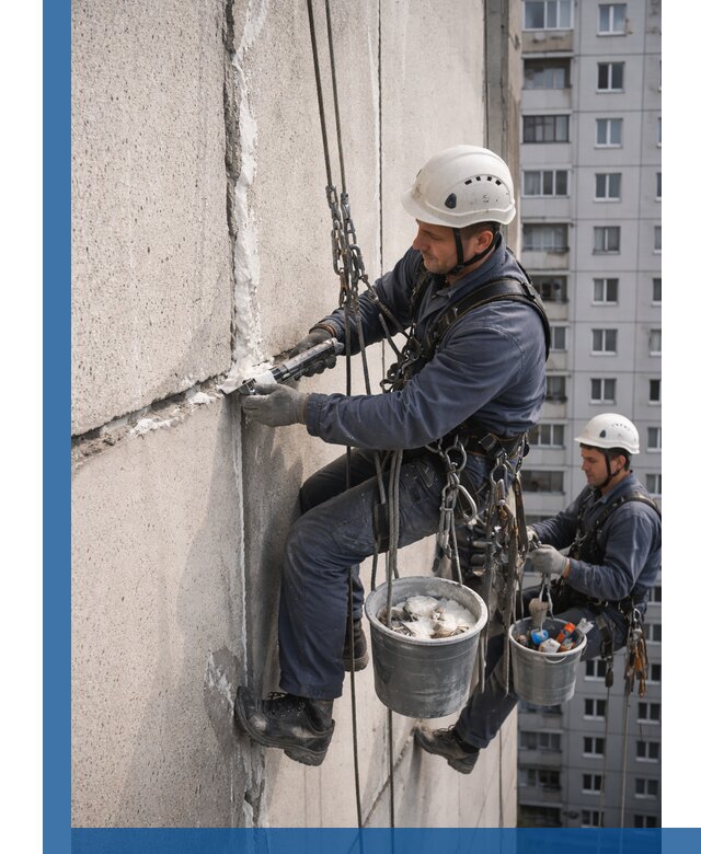 Утепление межпанельных швов в Карпинске профессионально и надежно