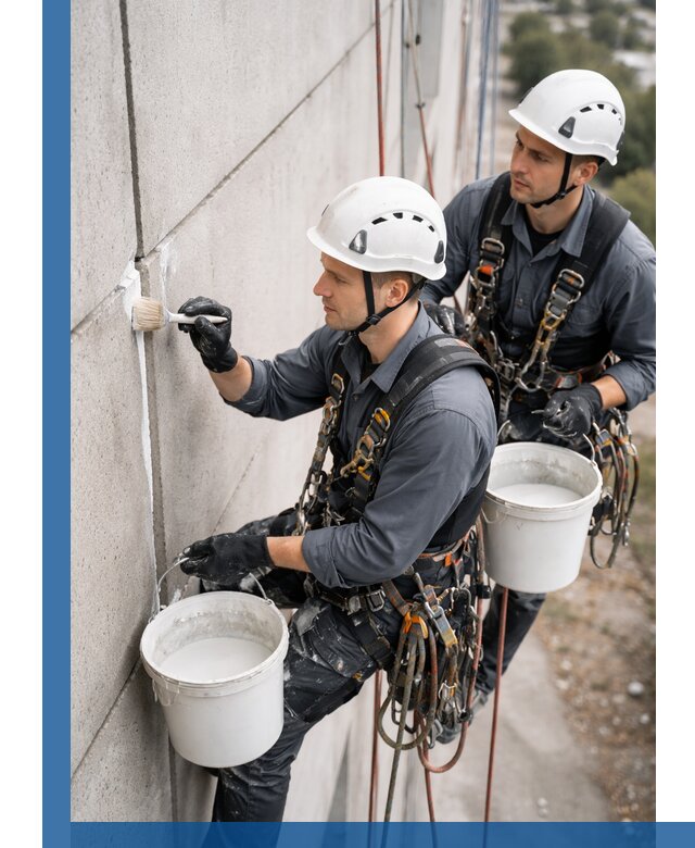 Противогрибковая обработка швов в Карпинске для фасадов и кровель