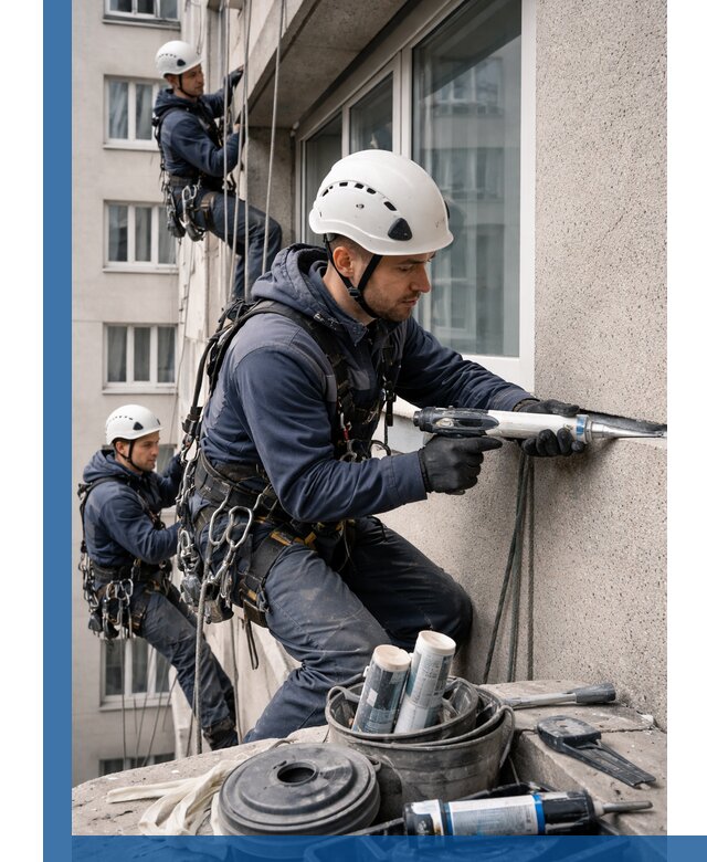 Герметизация швов лоджии в Карпинске профессионально и надежно