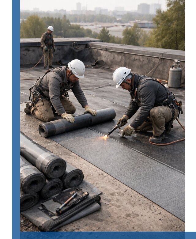 Монтаж мягкой кровли в Карпинске профессионально и надежно