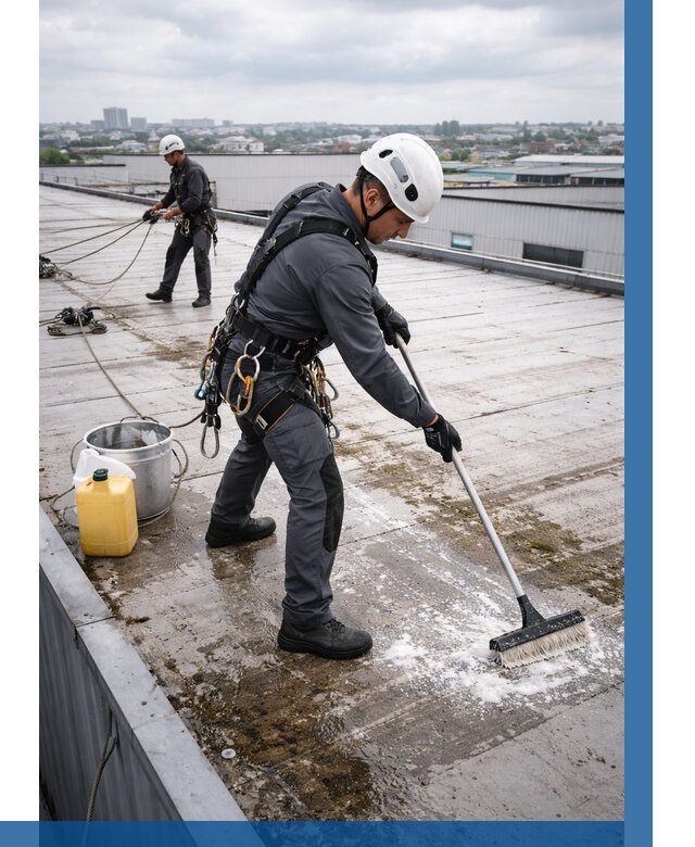 Очистка крыши по графику в Карпинске от 7701 р. | ВЫСОТНИК-Кпн