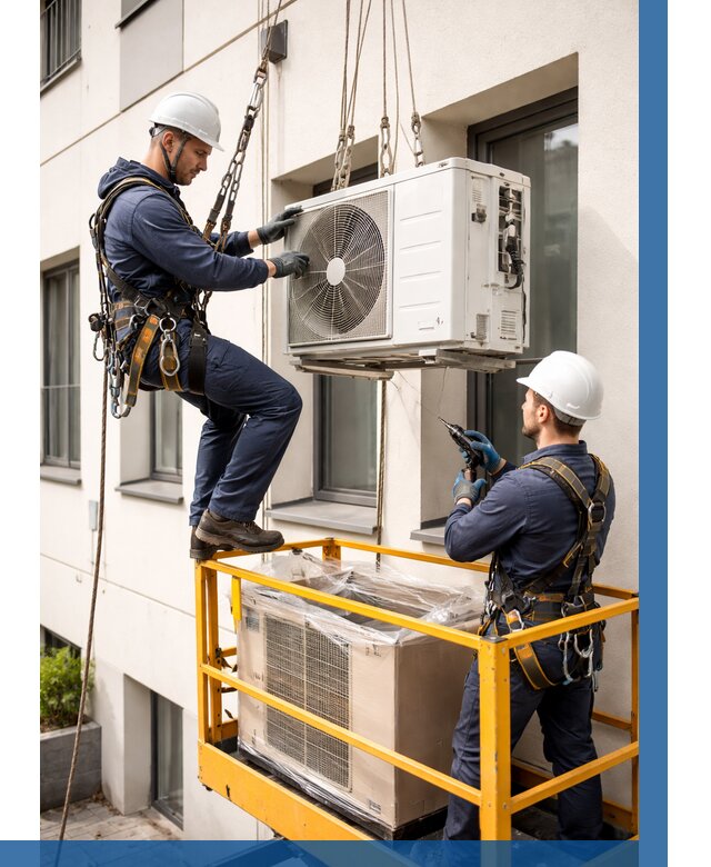 Демонтаж внешнего блока кондиционера в Карпинске от 3594 р. | ВЫСОТНИК-Кпн