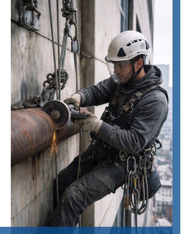 Резка металла на высоте в Карпинске по цене от 4621 р. | ВЫСОТНИК-Кпн