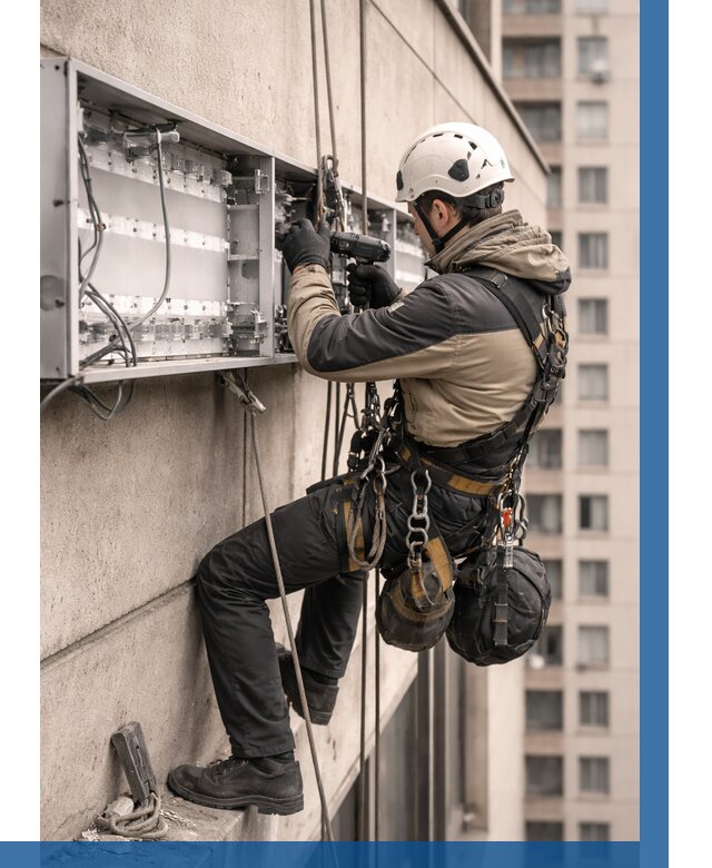 Ремонт вывески на высоте в Карпинске от 4621 р. | ВЫСОТНИК-Кпн