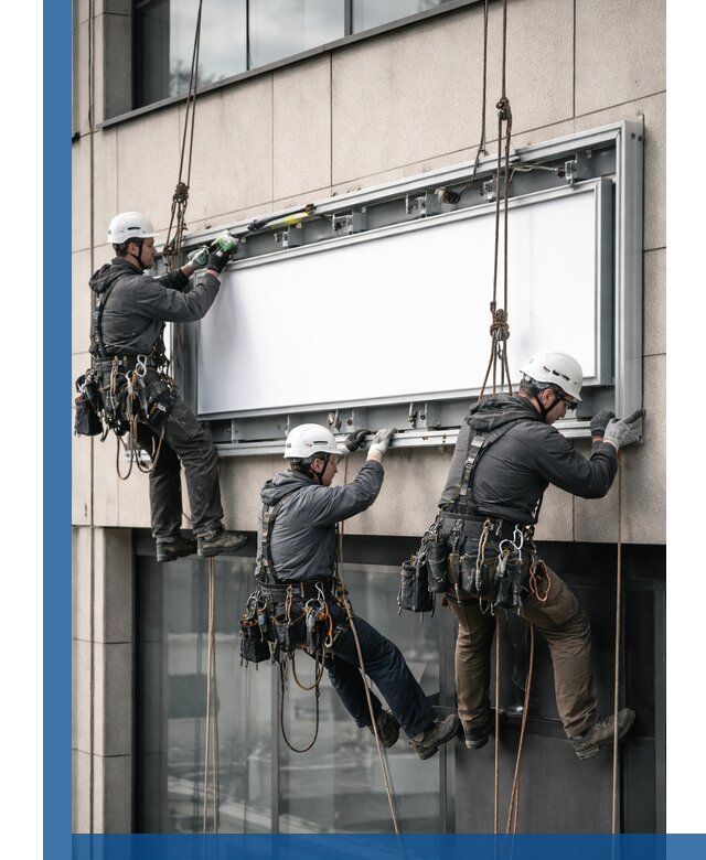 Профессиональный монтаж светового короба под ключ в Карпинске