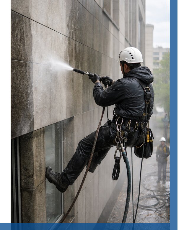 Гидроструйная очистка поверхностей в Карпинске от 873 р. | ВЫСОТНИК-Кпн