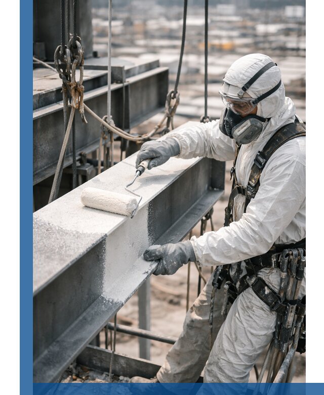 Профессиональная огнезащитная обработка металлоконструкций в Карпинске