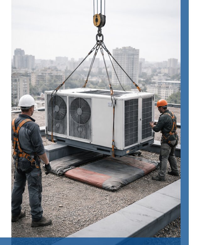 Подъем груза на крышу в Карпинске от 5134 р. | ВЫСОТНИК-Кпн заказать