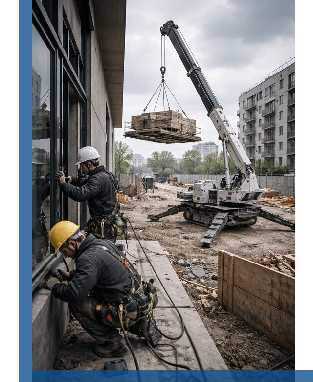 Аренда крана Пионер в Карпинске для строительных работ