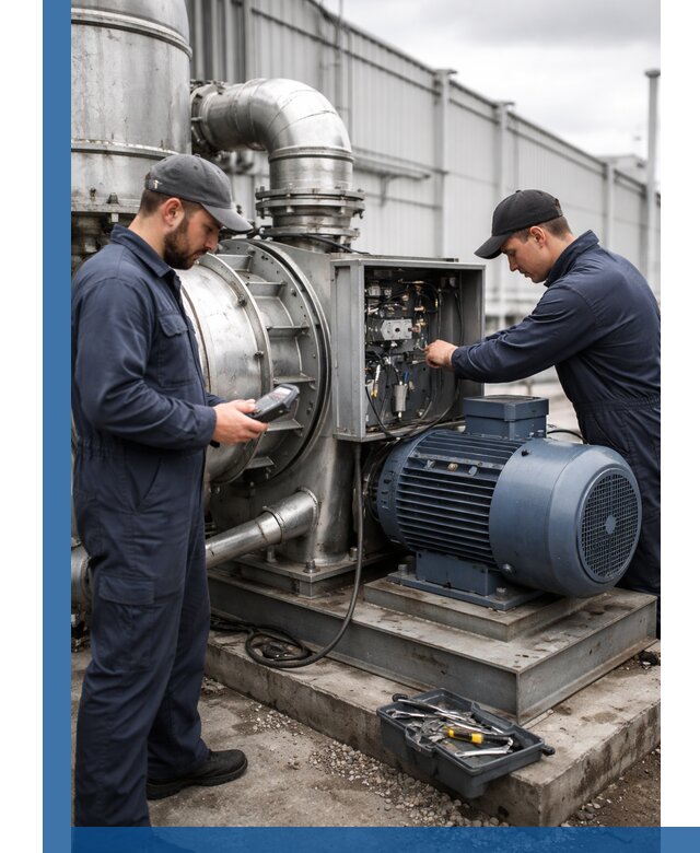 Техническое обслуживание промышленного оборудования в Карпинске