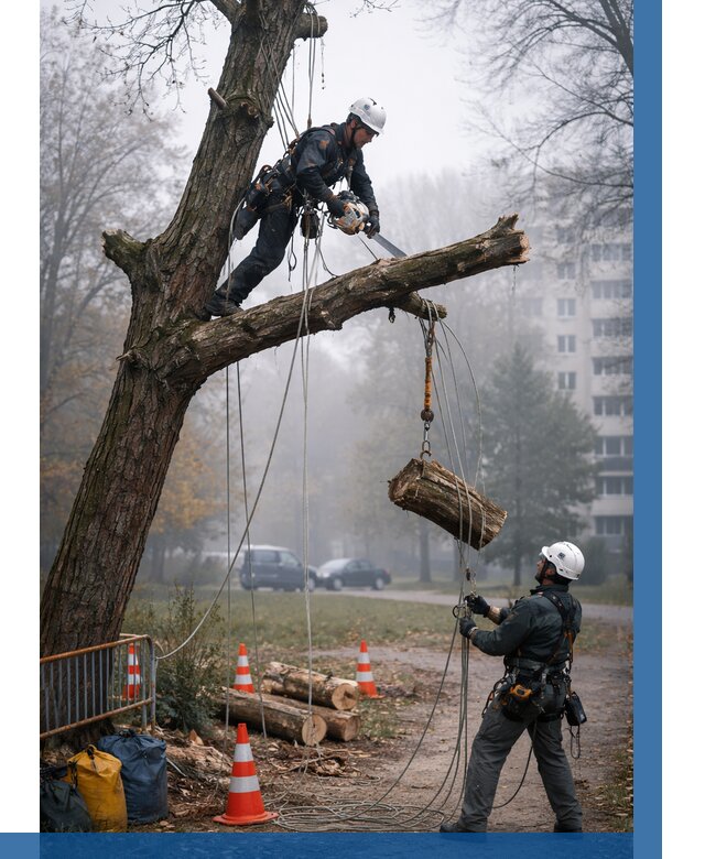 Удаление аварийных деревьев в Карпинске от 15402 р. | ВЫСОТНИК-Кпн
