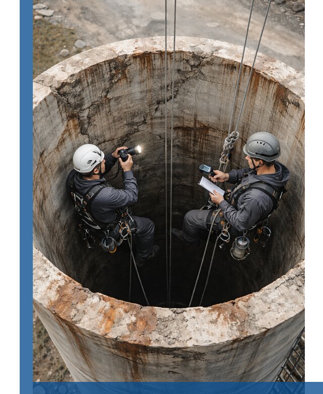 Обследование дымовой трубы: диагностика и оценка состояния в Карпинске